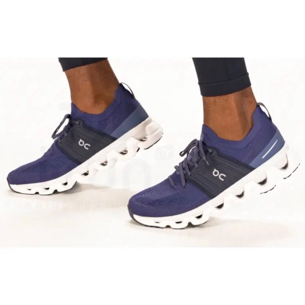 $160 On Running Men's Cloudswift 3 Denim/Midnight Blue Athletic Running Shoes 10